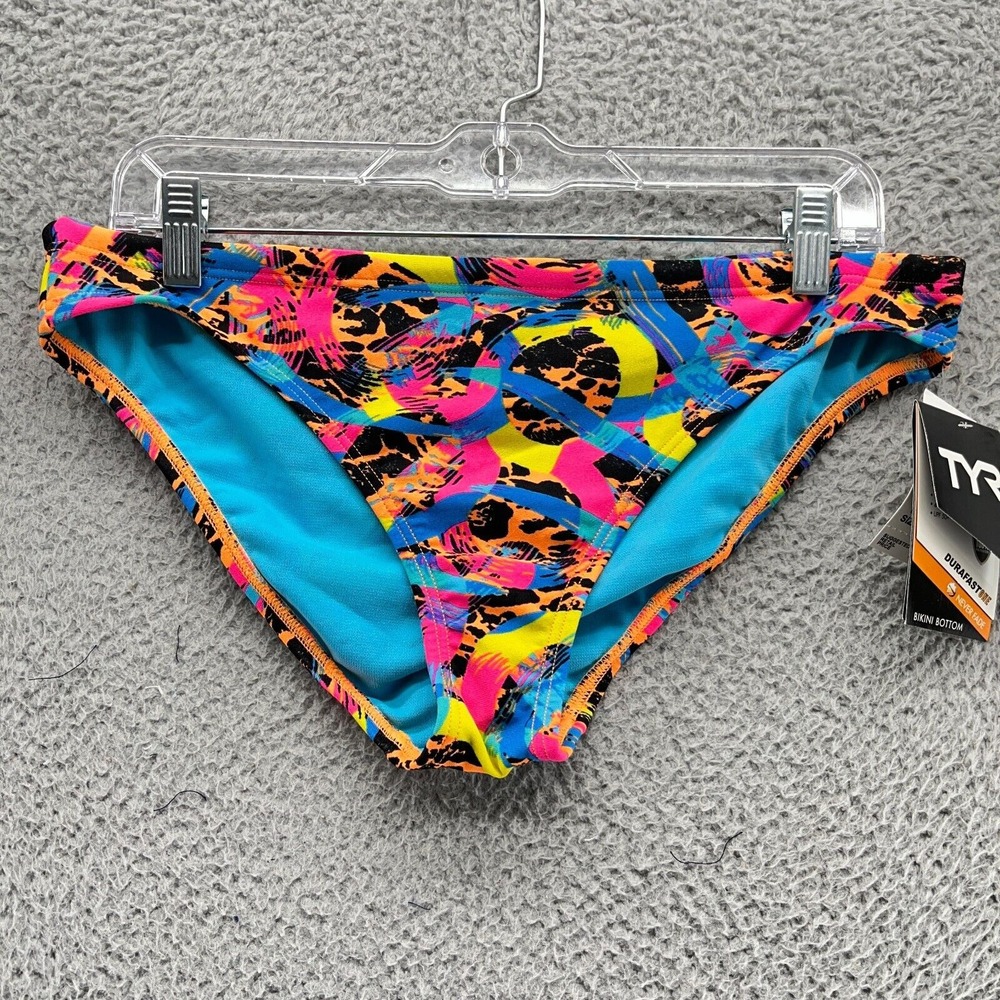 TYR Swimwear  Womens XL Multicolor 100% Polyester Bikini Durafast One New $24.99